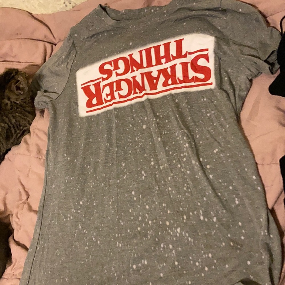 Stranger things t shirt